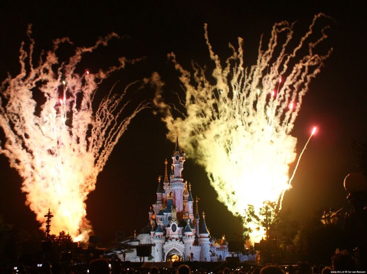 Disneyland vuurwerk © Cor van Rossum.jpg