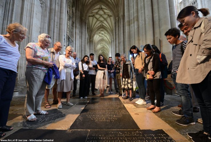 Grave of Jane Austen © Joe Low - Winchester Cathedral.jpg